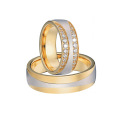 Stainless Steel Rings Men Jewelry Factories with Diamond